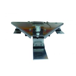 Sistem prindere cu adeziv pentru triunghiuri luminoase  